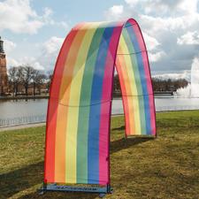 "Bannerbow" udendørs reklamebue