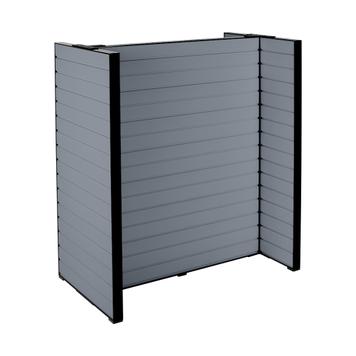 FlexiSlot® Slatwall Gondolreol "Style-Black"