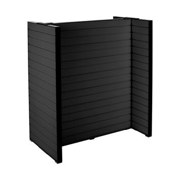 FlexiSlot® Slatwall Gondolreol "Style-Black"