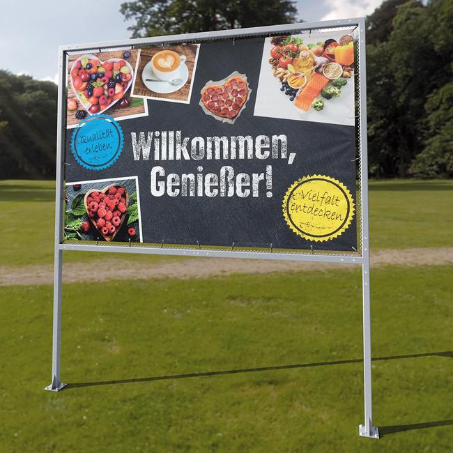 Fritstående bannerrammer - Logo