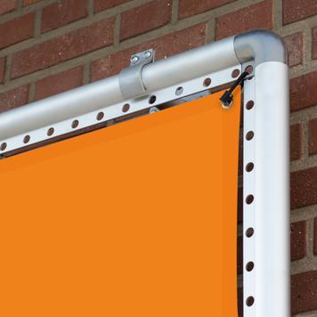 Bannerramme plug-in system "Wall" af aluminium