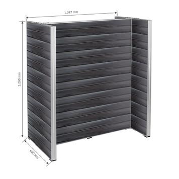 FlexiSlot® Slatwall H-Butiksdisplay "Style"