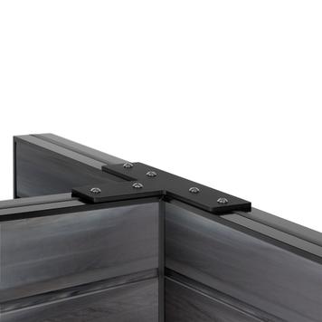 FlexiSlot® Slatwall Gondolreol "Style-Black"