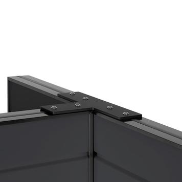 FlexiSlot® Slatwall Gondolreol "Style-Black"