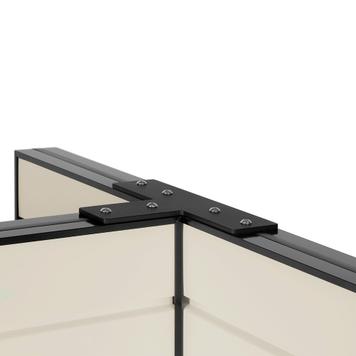 FlexiSlot® Slatwall Gondolreol "Style-Black"