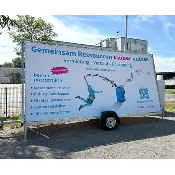 Mobil reklametrailer, uden banner